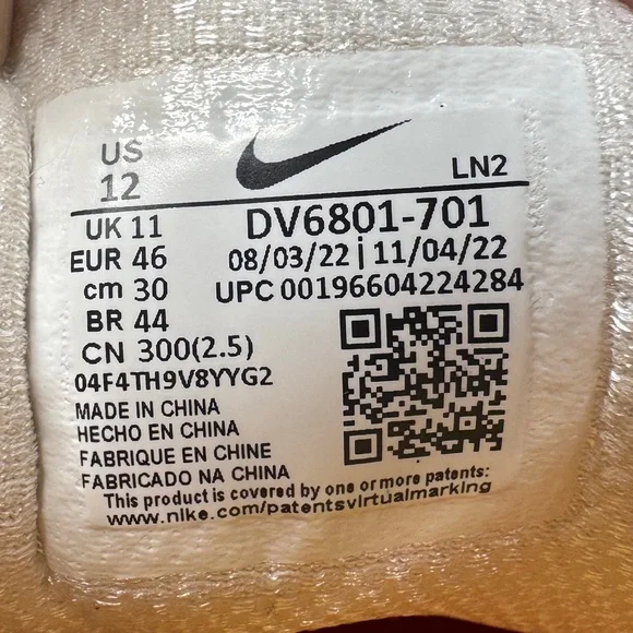 NIKE Air Zoom Infinity Tour NEXT% NRG Golf Shoes 2023 - DV6801-701 - Sz 12 - Picture 16 of 16